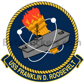 USS Franklin D. Roosevelt.