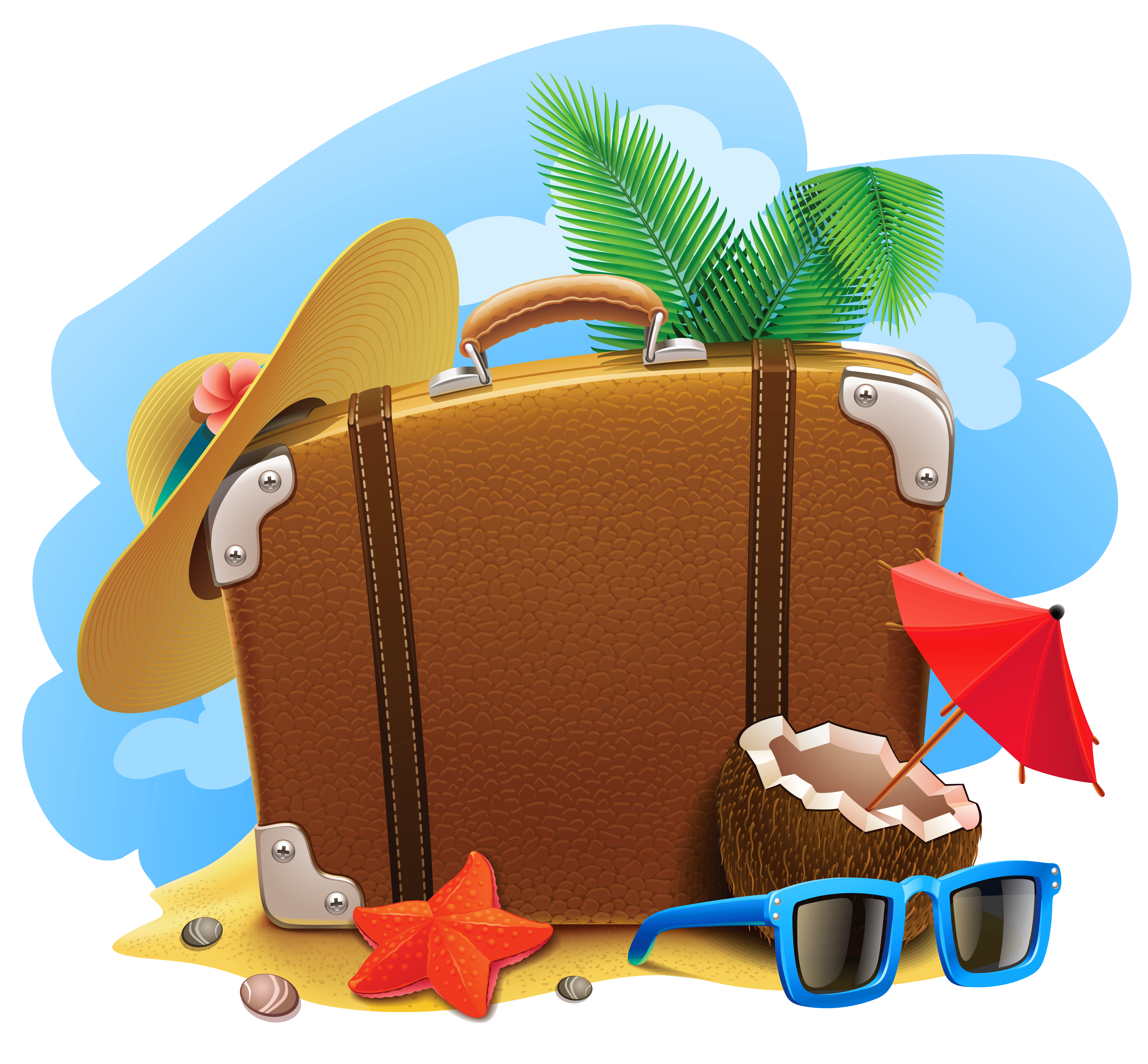 Summer Decorative Picture PNG Clipart.