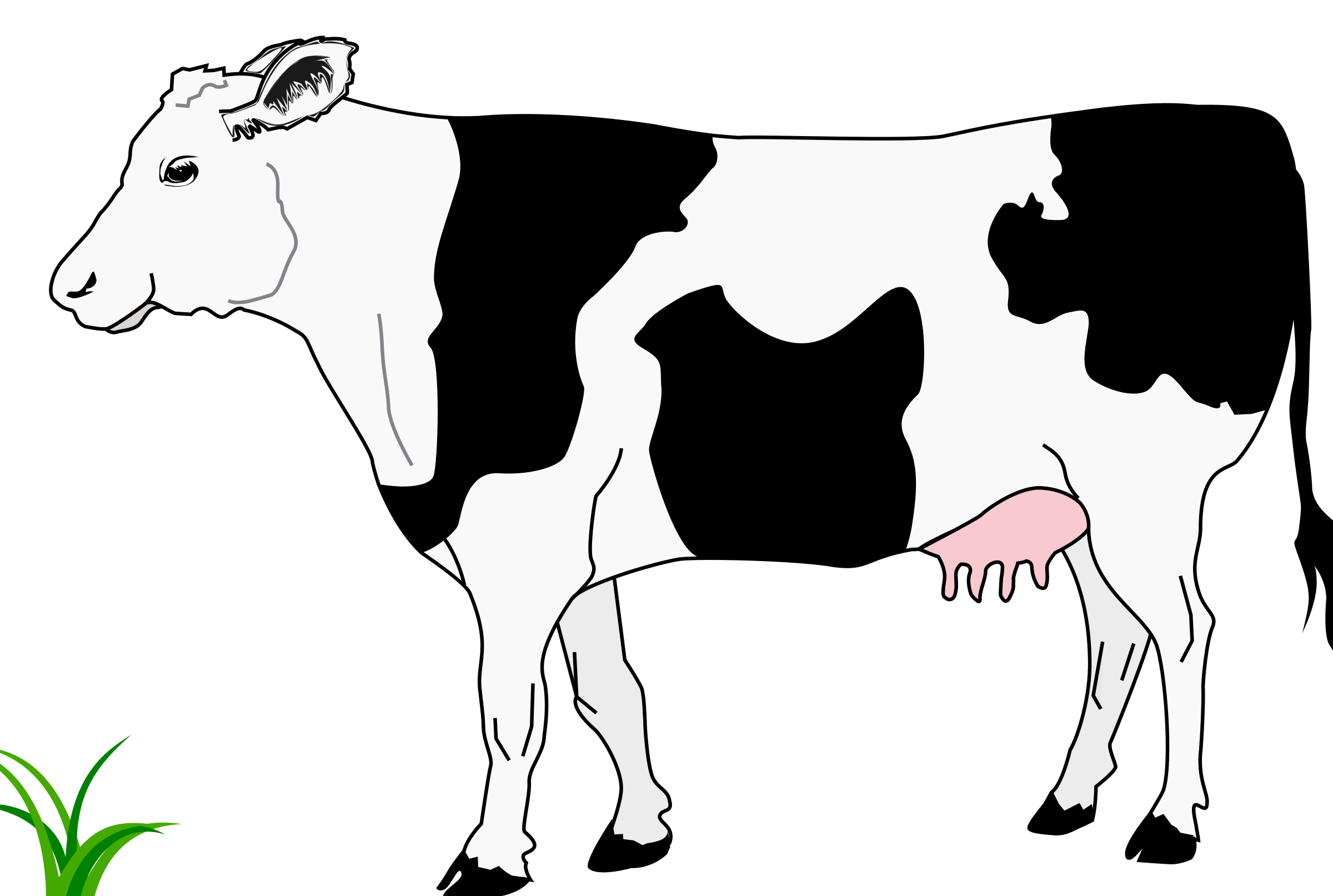 Clipart vache 2 » Clipart Portal.