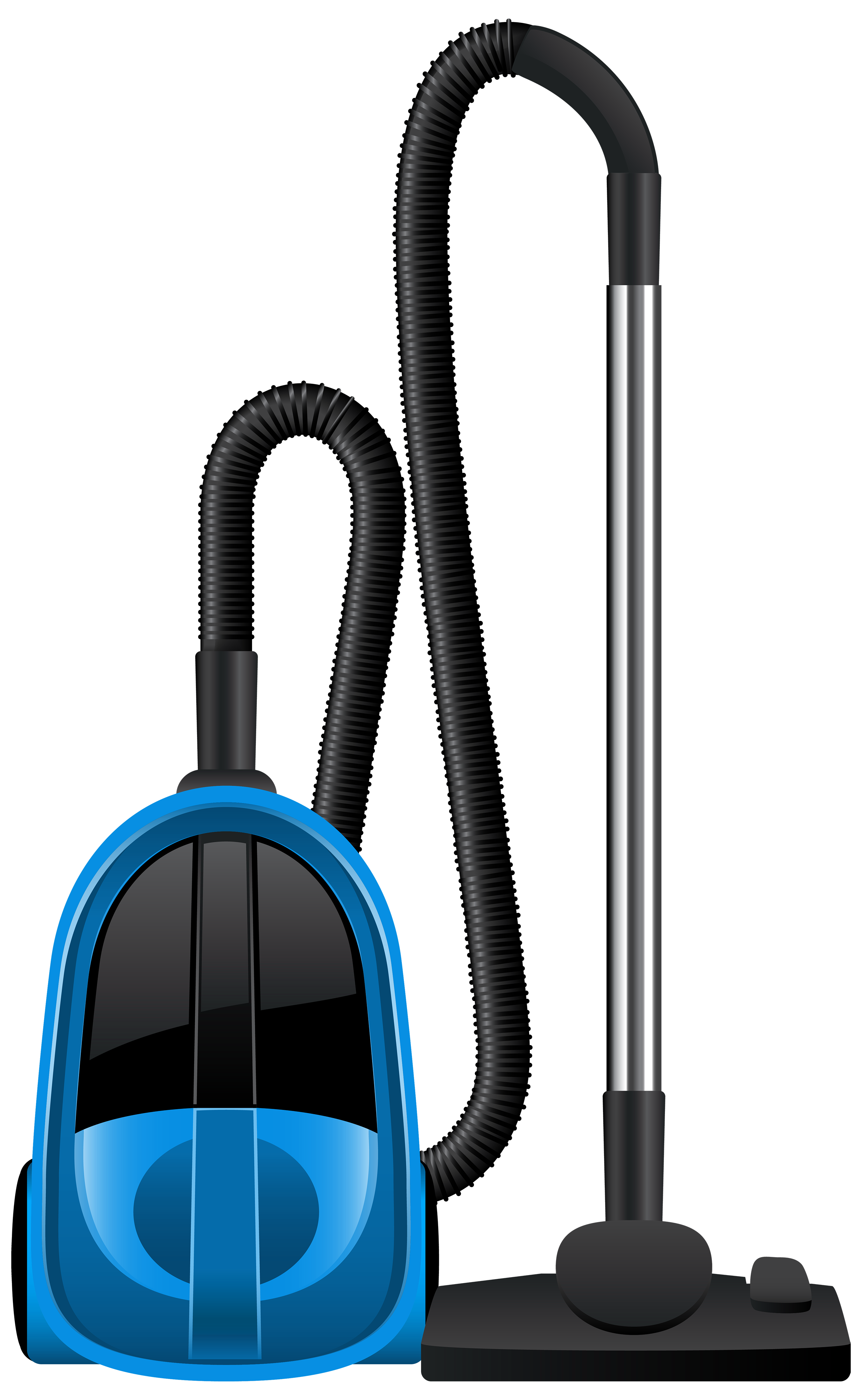 Blue Vacuum Cleaner PNG Clipart.