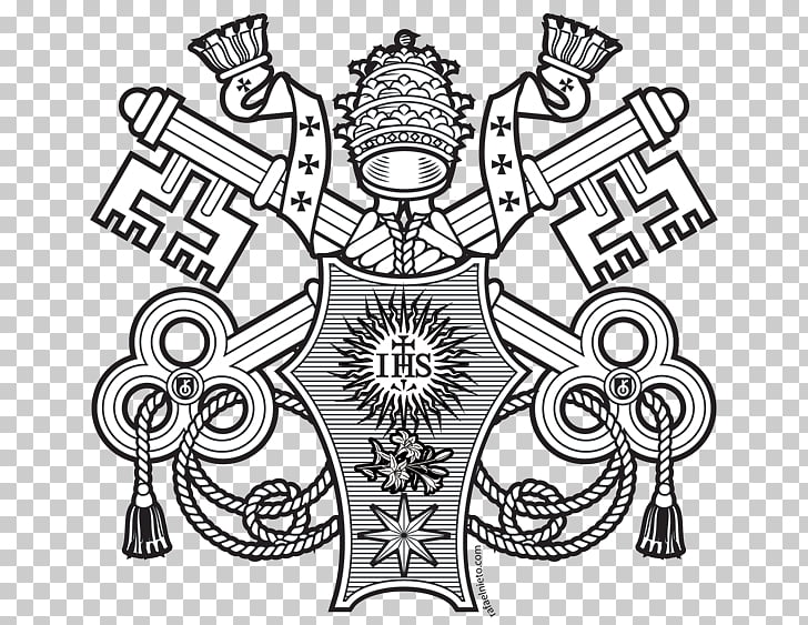 Vatican City Coat of arms of Pope Francis Ecclesiastical.