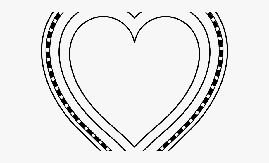 Heart Shaped Clipart Print.