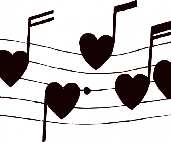 Valentine clipart music, Valentine music Transparent FREE.