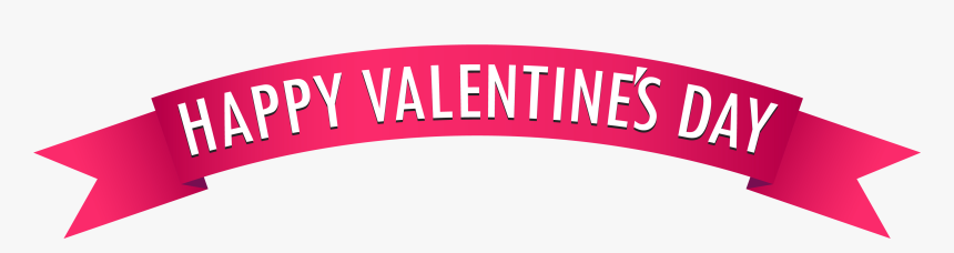 Valentines Day Banner Clipart, HD Png Download.