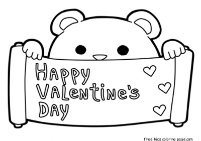 Happy Valentines Day Clipart Black And White.