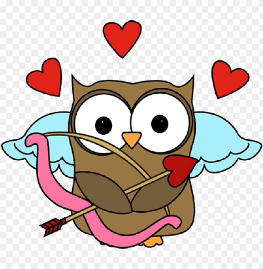 owl cupid clip art valentine s day.