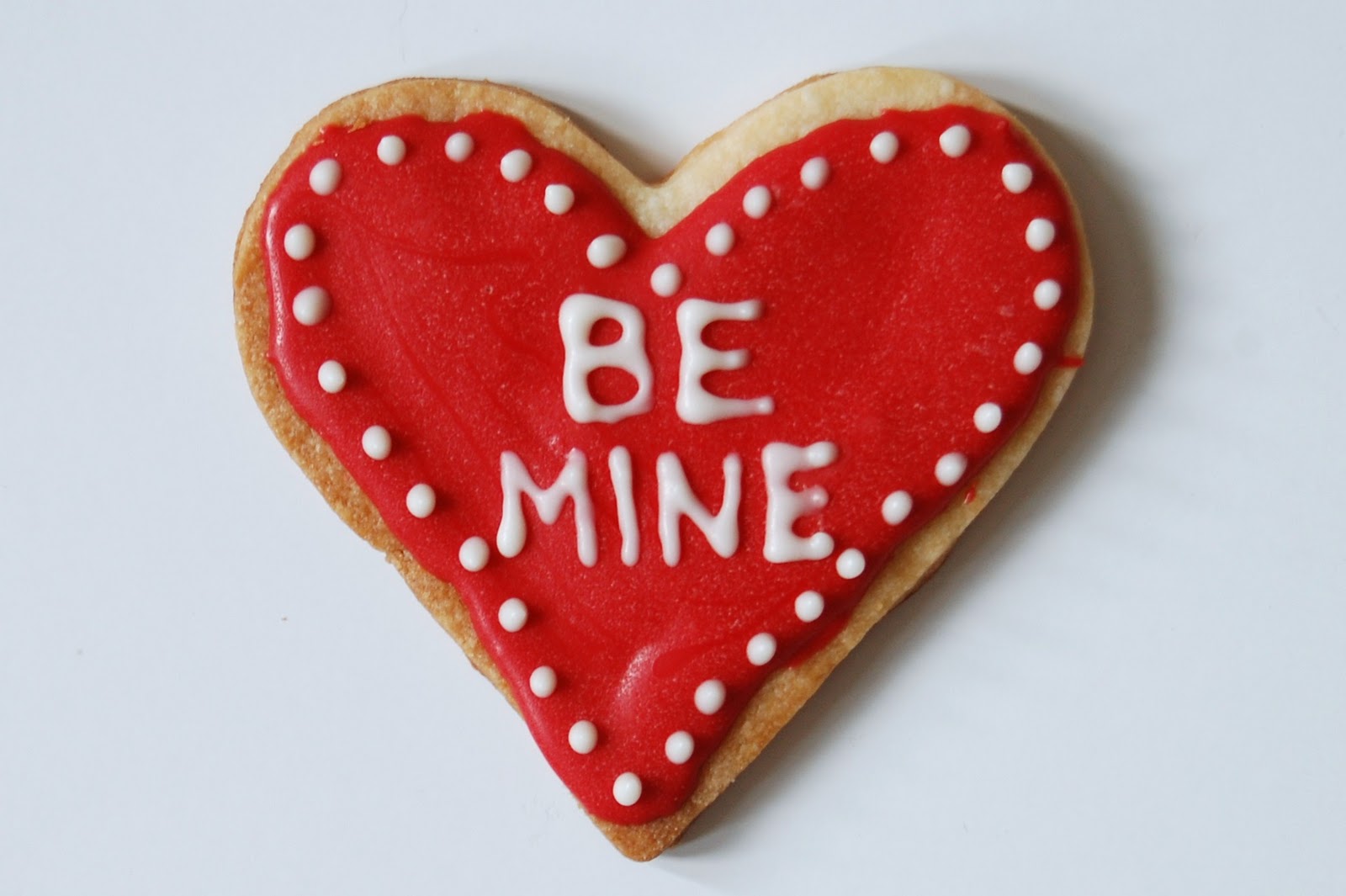 Conversation Heart Cookies.