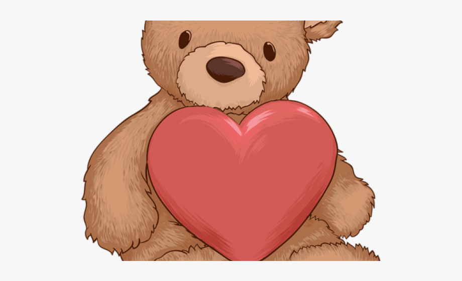 valentines day bear cartoon