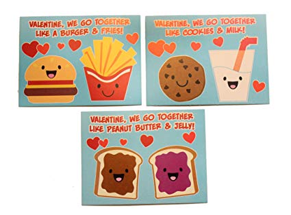 Amazon.com: 24 We Go Together Adorable Valentine\'s Day Cards.