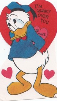 Donald Duck valentine.