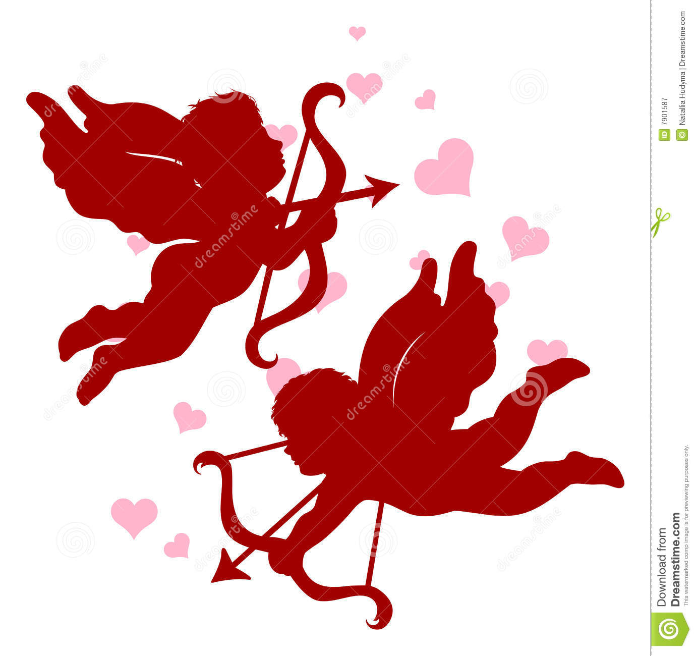 Valentines Day Cupid Clipart.