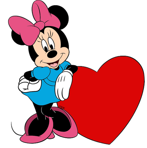 Disney Valentine\'s Day Clip Art 2.