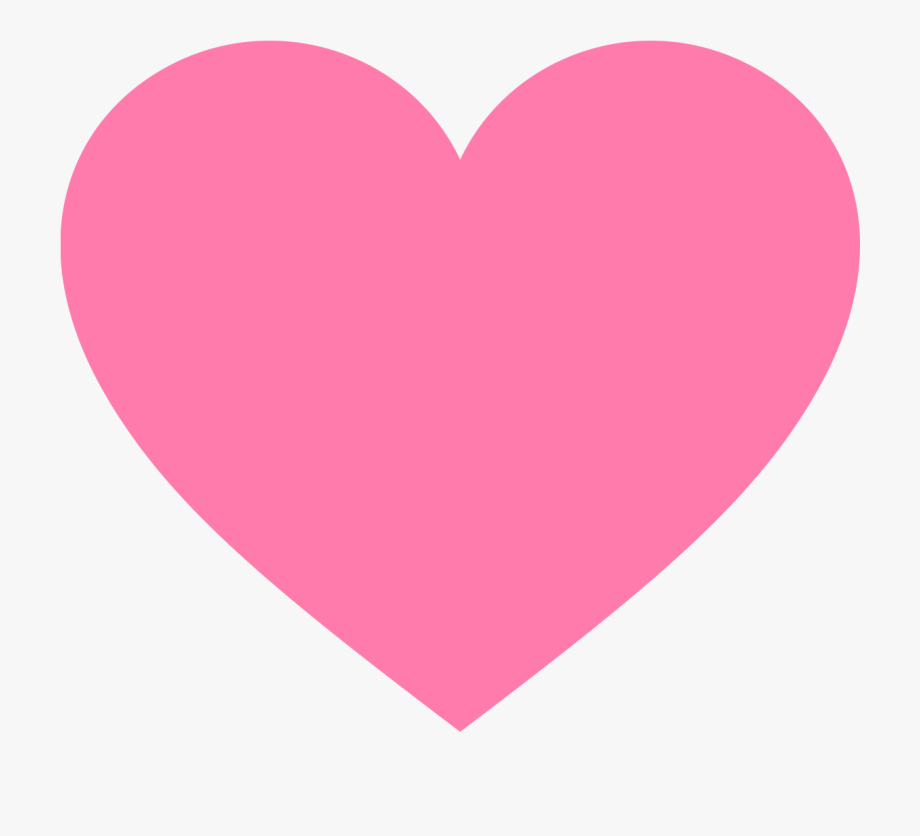 Pink Valentines Heart Clipart.