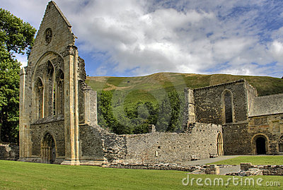 Valle Crucis Abbey Stock Images.