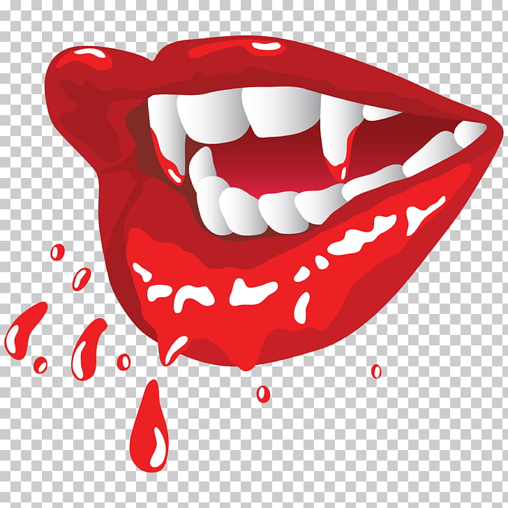 Tooth Lip, Vampire teeth PNG clipart.