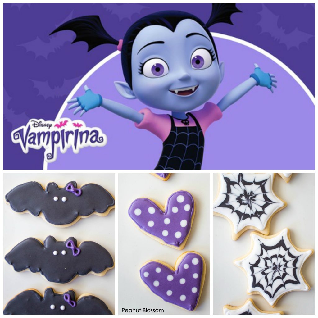 Sweet and simple Vampirina sugar cookies your kids will go.