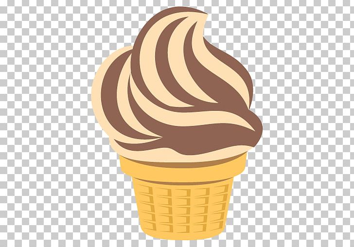 Ice Cream Cones Emoji Soft Serve PNG, Clipart, Biscuits.