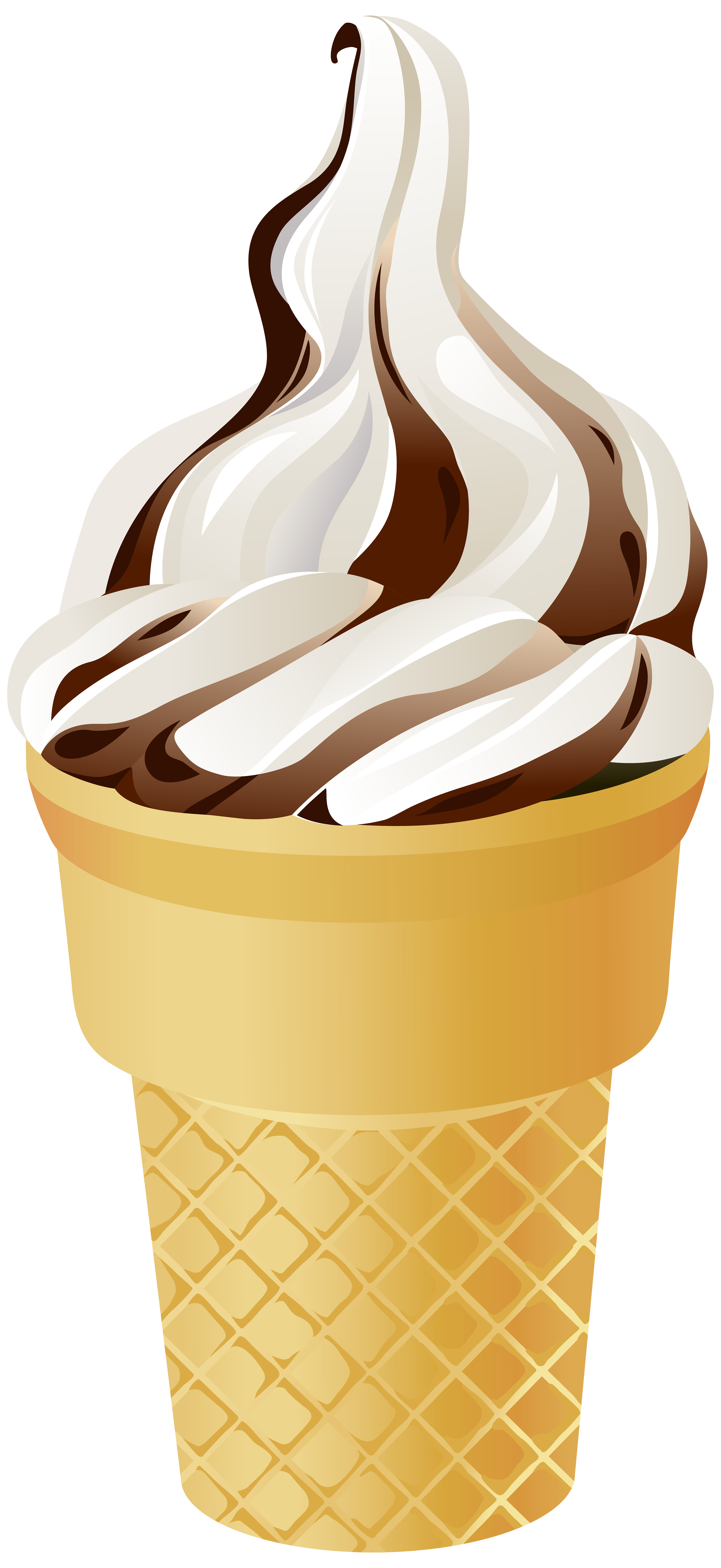 Vanilla Ice Cream PNG Clip Art.