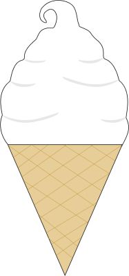Vanilla Ice Cream Cone Clip Art Galleryhip.com The.