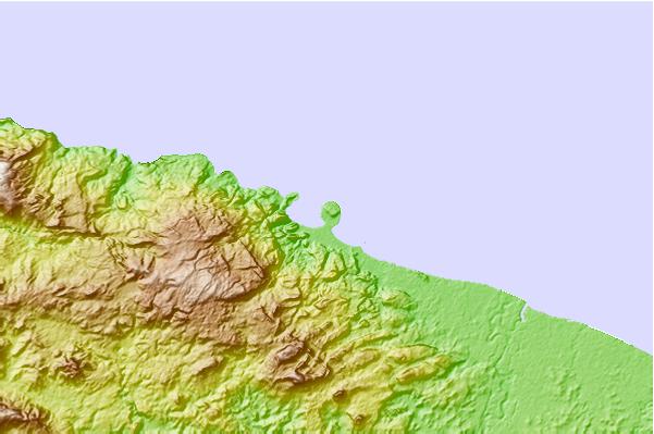 Vanimo, Papua New Guinea Tide Station Location Guide.