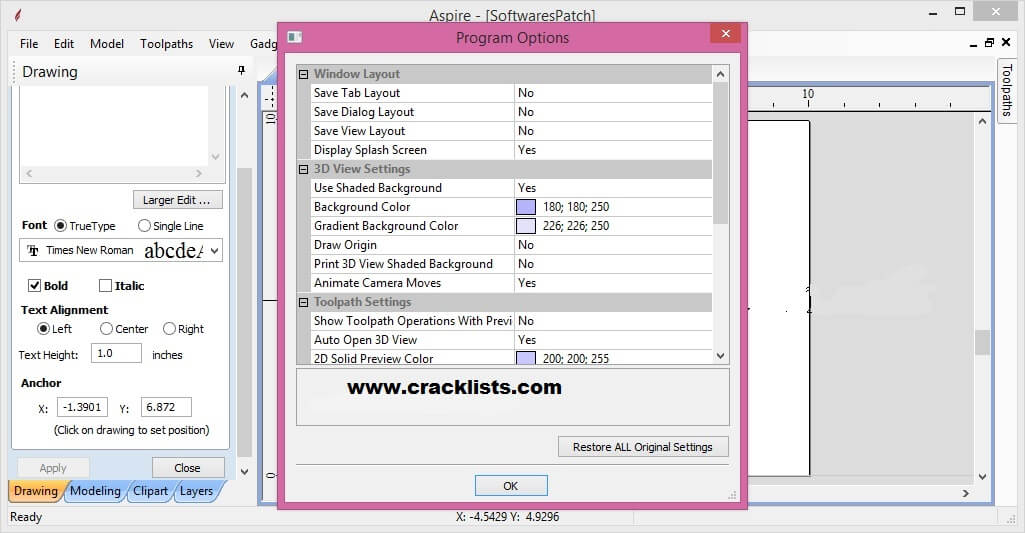 Vectric Aspire 9.5 Crack & License Key Keygen Full Download.