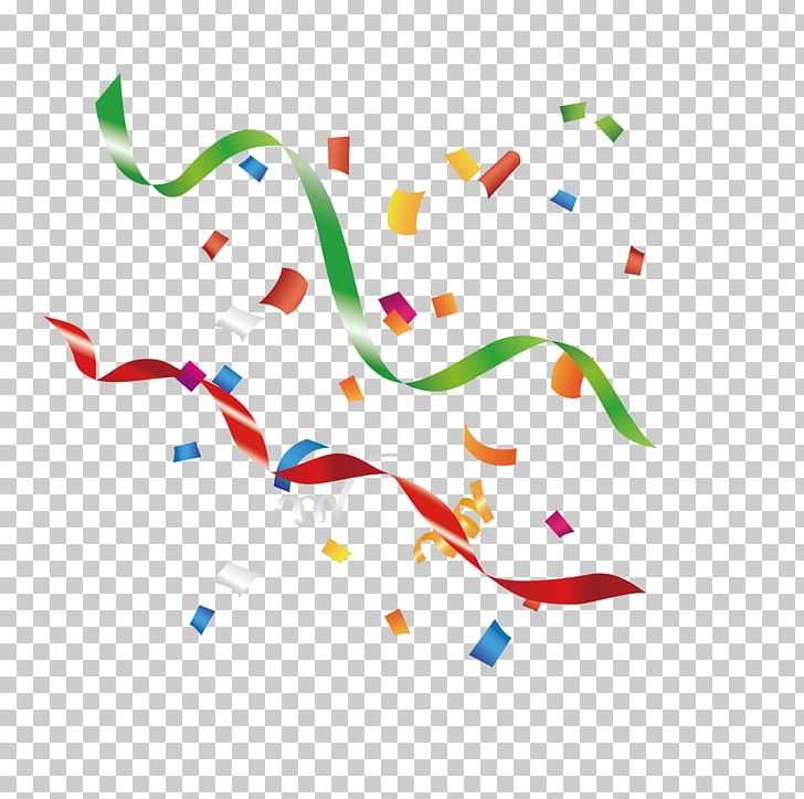 Paper Confetti Ribbon PNG, Clipart, Adobe Illustrator, Area.
