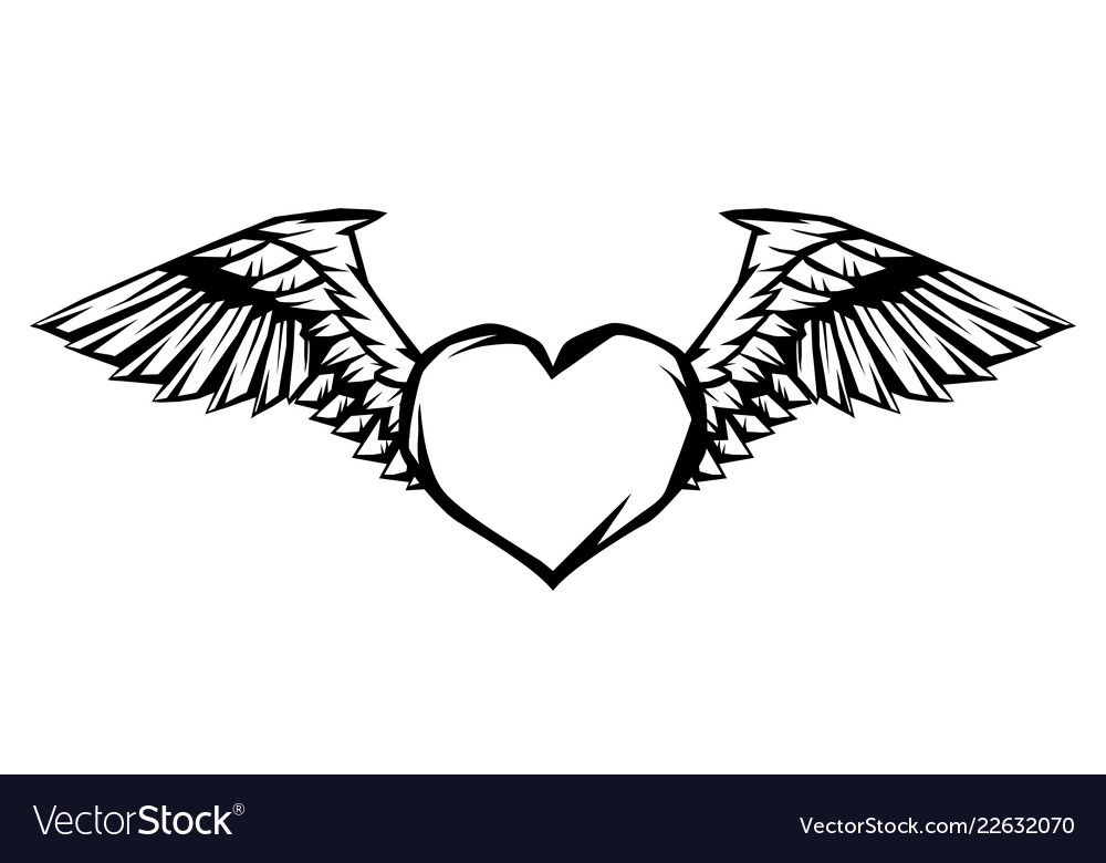 vector heart with wings clipart 10 free Cliparts ...