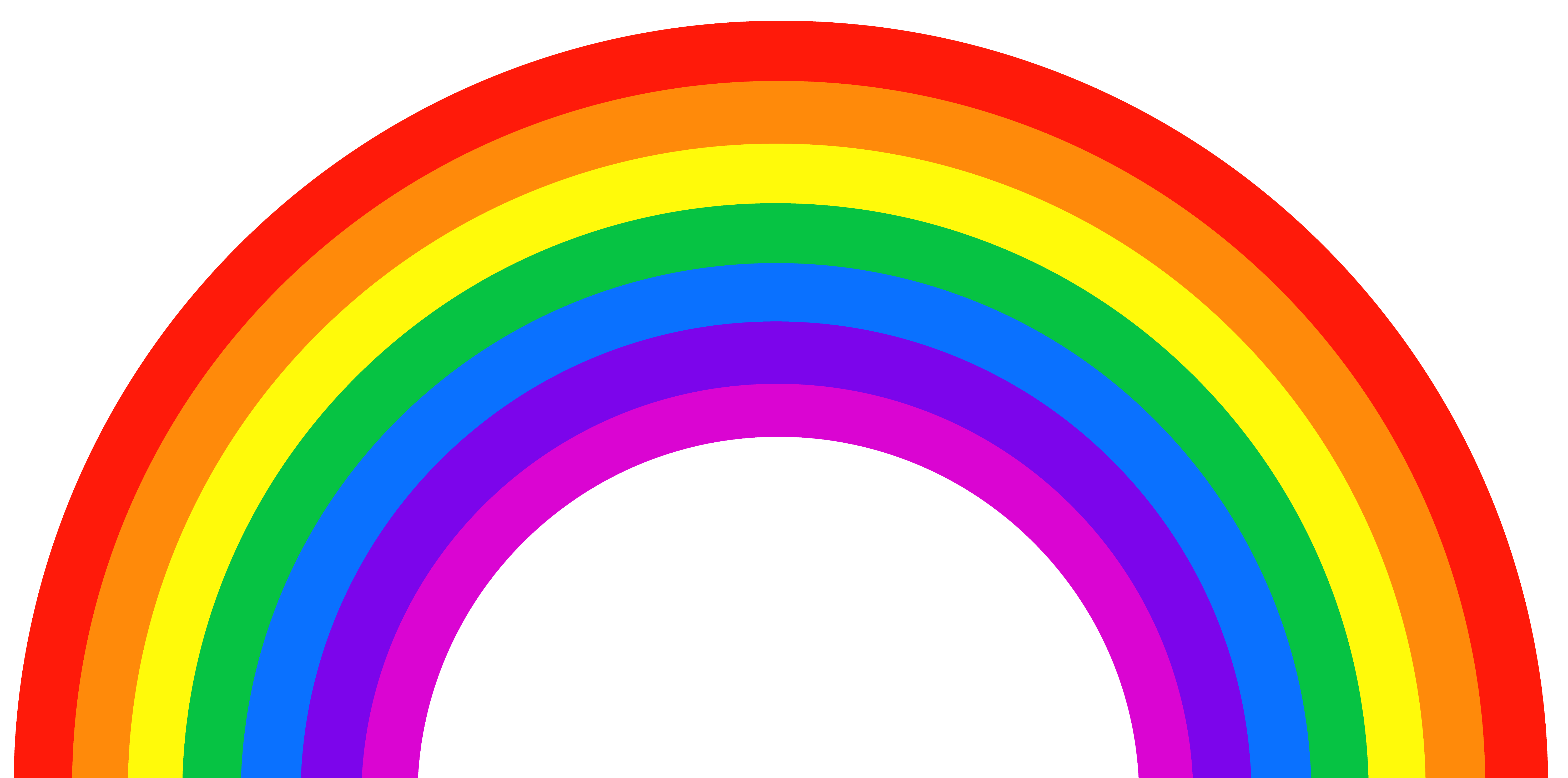 rainbow clipart