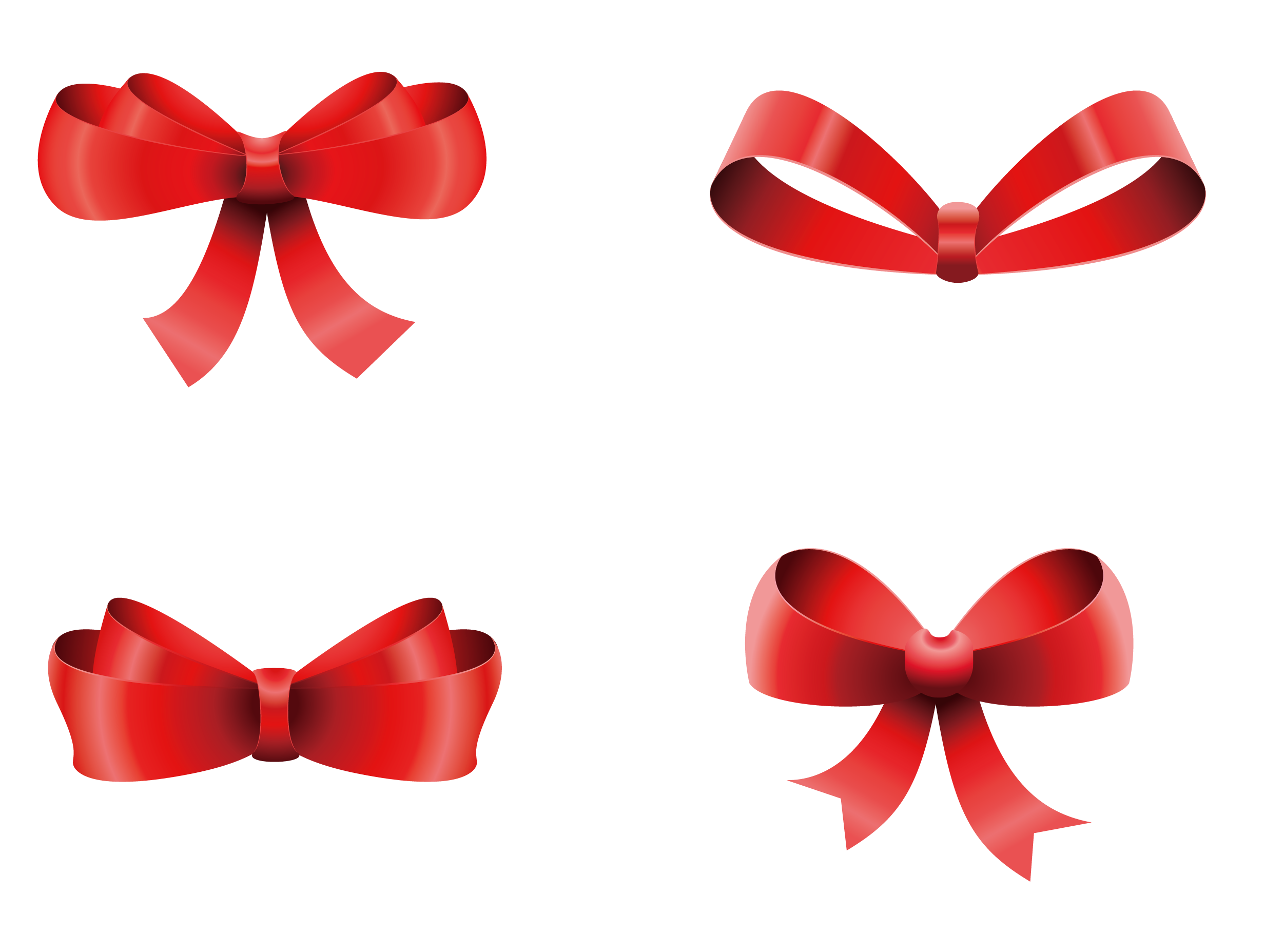 Christmas Ribbon Clip art.