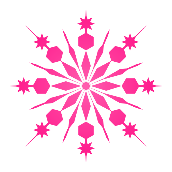 Library of round snowflake vector free png files.
