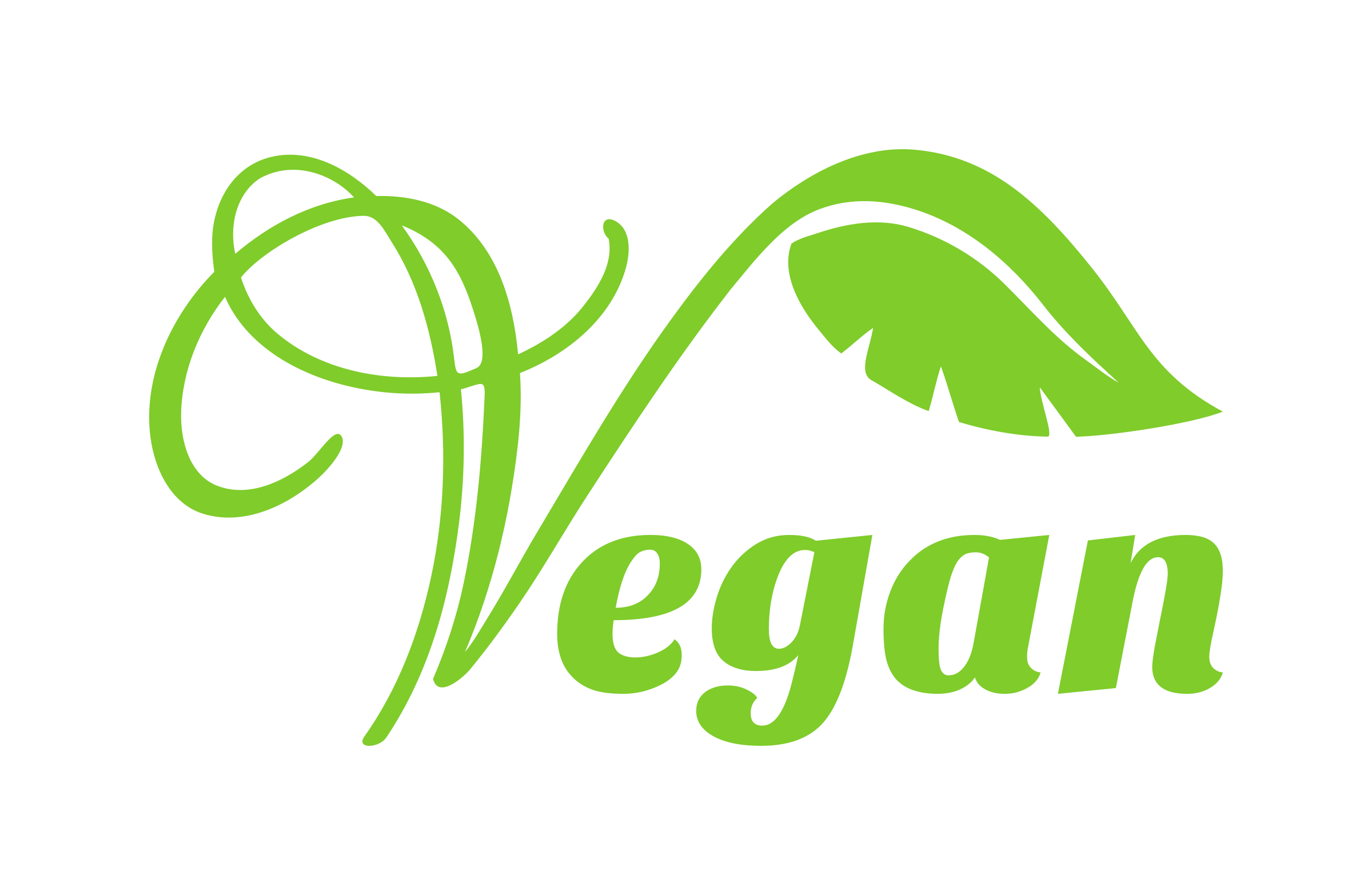 Vegan Logo Clipart.