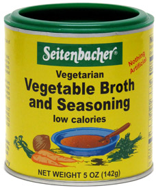Vegetable Broth and Seasoning by Seitenbacher.