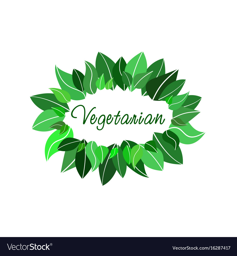 Vegetarian logo.