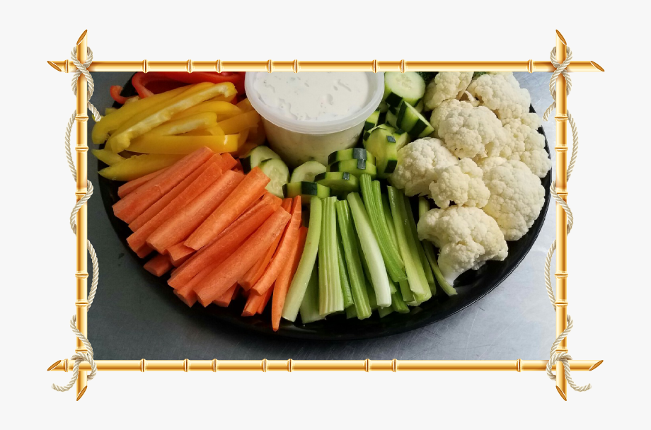 Catering Dishes Veggie Tray.