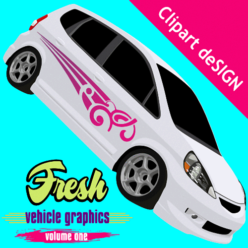 VEHICLE GRAPHICS CLIPART.