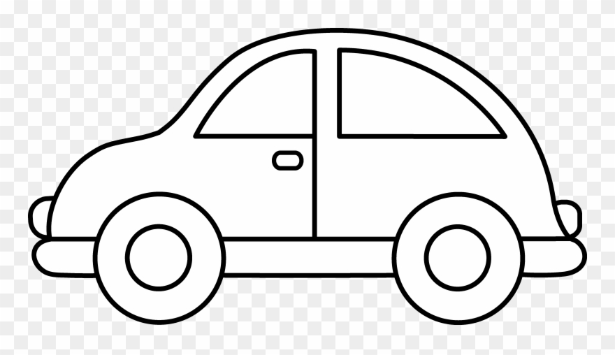 Toy Car Clip Art Black And White.