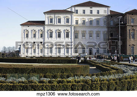 Stock Images of Savoy's royal palace in Venaria Reale, Venaria.