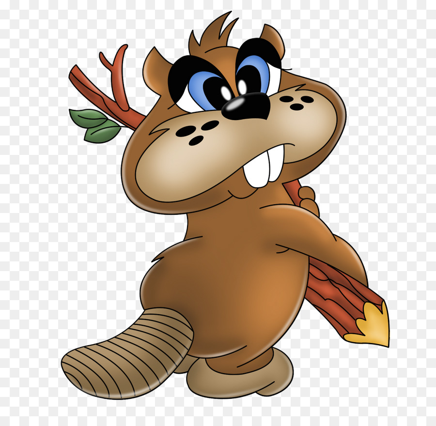 Beaver Cartoon clipart.