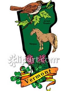 Vermont state clipart.