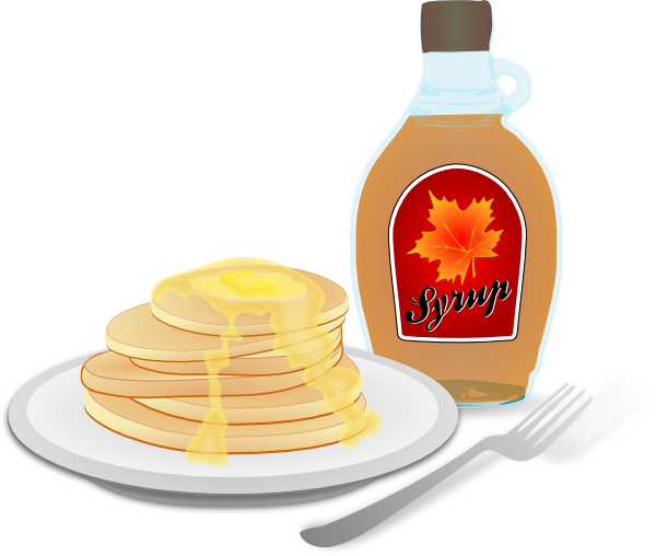 Pancake Syrup Clipart.
