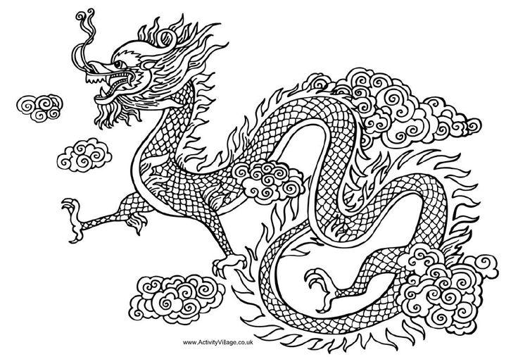 Chinese+Dragon+Drawings.