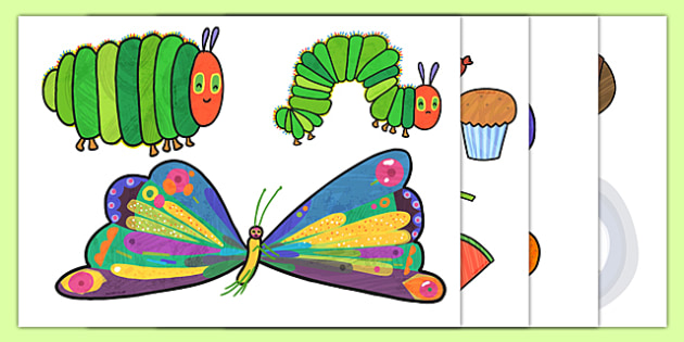 Very Hungry Caterpillar Butterfly Clipart 10 Free Cliparts Download 