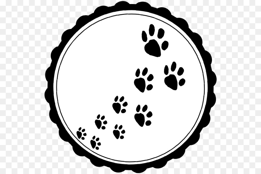 White Circle clipart.