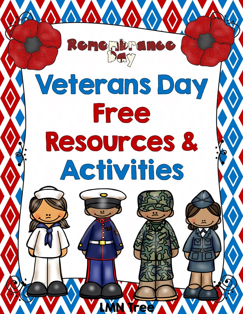 LMN Tree: Veterans Day Free Resources and Activities.