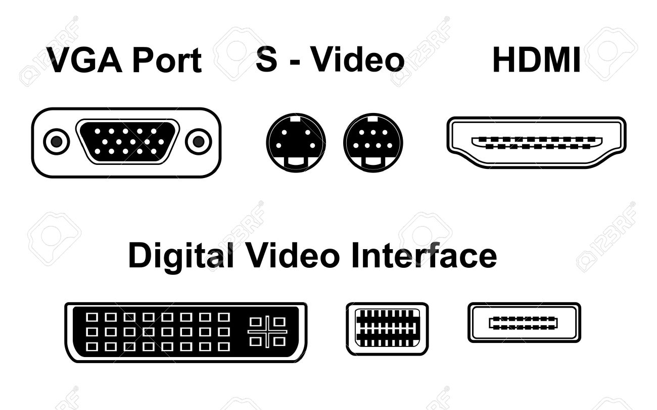 Vga port clipart 20 free Cliparts | Download images on ... usb type b diagram 