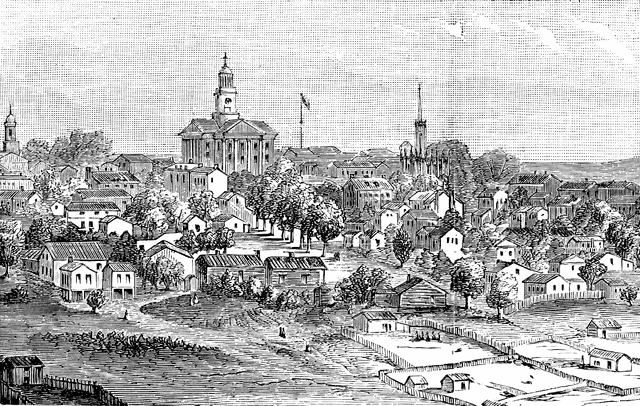 Vicksburg during the Civil War.