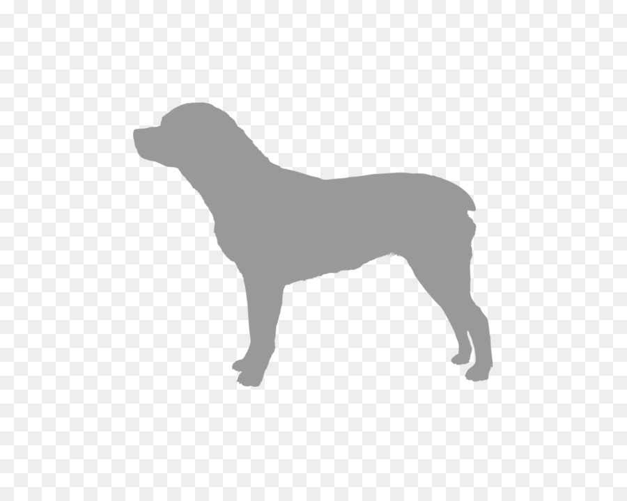 Dog Silhouette png download.