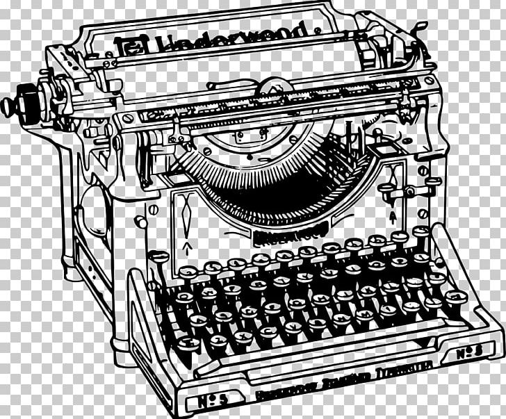 Old Typewriter PNG, Clipart, Objects, Typing Machine Free.