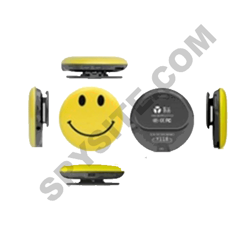 Smiley Face Emoji Pin Camera & DVR.