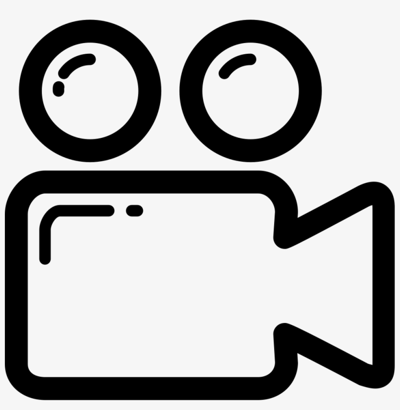 Video Camera Png Icon Clip Art Black And White Library.